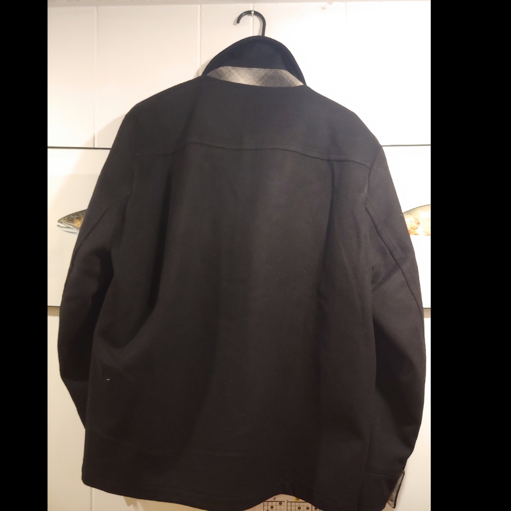 Pendleton Men's Black Cascade Wool Shirt Jacket - Picture 5 of 11